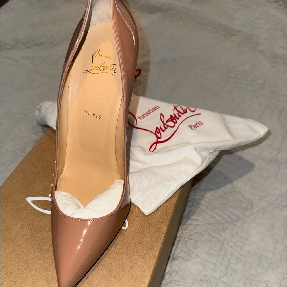 Nordstrom Blush Patent Leather Heels